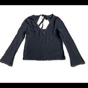 Madewell Black Blouse XS